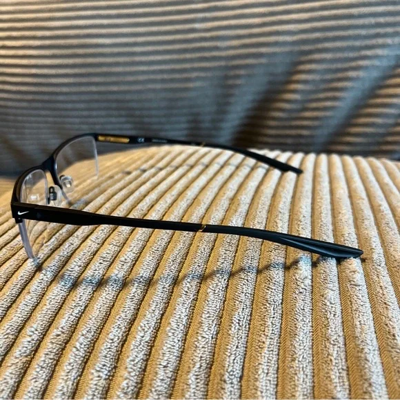 NIKE 8045SC 002 Black EYEGLASSES Just The FRAME - Picture 5 of 10